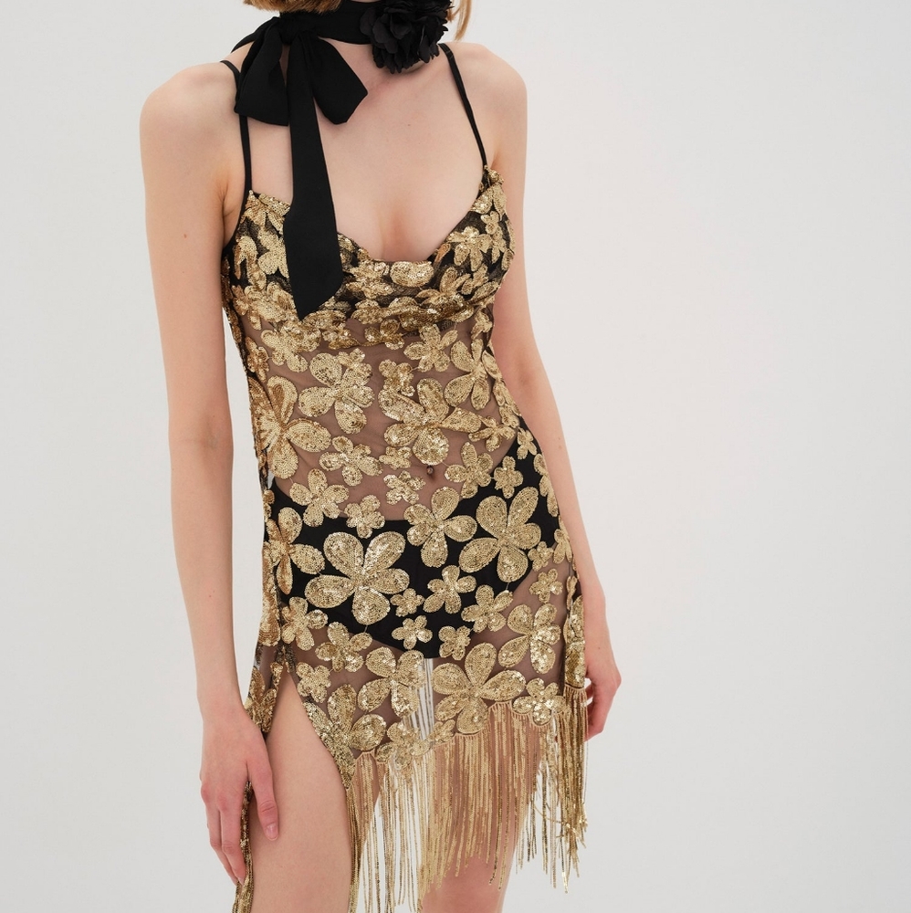 NWT For Love & Lemons Colette mini